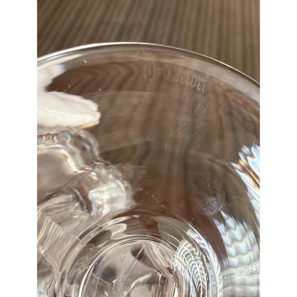 Set of 2 Waterford Crystal ALANA 7" Large Wine Glasses Gothic Mark Vintage - Picture 11 of 11